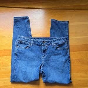 Talbots Women's Blue Signature Slim Ankle Jeans Size 8/29